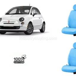 Oscar Fiat 500 Car Seat Cover Sky Blue AUT-SN-4312-image-33