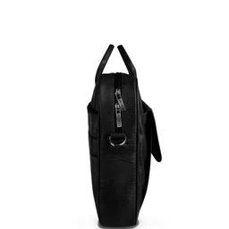 LOREM Men Textured Laptop Bag image 5