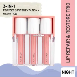 Flurth Korean Night Lip Care Trio - Lip Balm, Lip Peel & Lip Mask image 5