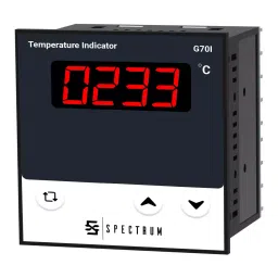 Spectrum Temperature Indicator, G70I 72x72 mm Size 68x68 mm Panel Cutout-picture-42