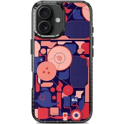 DailyObjects Geometric Printed iPhone 16 Plus Back Case Mobile Accessories-picture-34