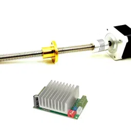 Invento TB6600 Driver + Nema 17 4.2 Kg-cm Stepper Motor + Flexible coupling + 150mm (0.15 mtr)-picture-11