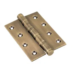 AceLine Ball Bearing Hinge 150x75x3 mm Solid Brass EBM Finish image 1