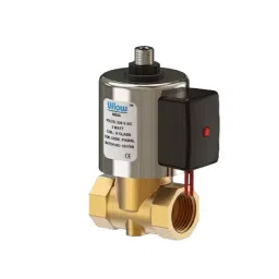 Uflow 230 V AC 3/2 Way Direct Acting Brass Solenoid Valve DAC-TB103C012 image 1