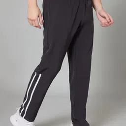 TURNFIT Men Regular Fit Running Track Pants With Zipper Pocket image 2