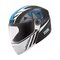 Studds NINJA ELITE SUPER D2 DECOR Black (560 mm) Small Full Face Flip-Up Helmet, D2 BLACK N1 image 2