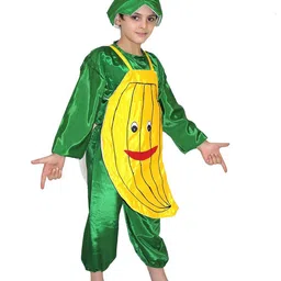 Kaku Fancy dresses Kids Banana Fruits Costume Set image 4