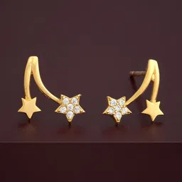 Kushal's Fashion Jewellery 92.5Silver Gold-Plated Zircon Classic Studs-picture-48