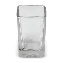 IAAH Transparent Clear Prism Glass Vase image 5