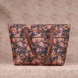 ZOUK Multicoloured Printed Sustainable Tote Bag image 1