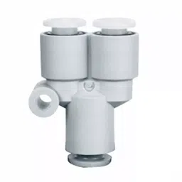 SMC KG Series Y Fitting, 6 mm to 6 mm, Tube-to-Tube Connection Style, KGU06-00-picture-24