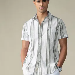 U.S. Polo Assn. Denim Co. Striped Pure Cotton Casual Shirt-picture-35