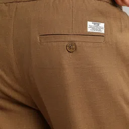 Thomas Scott Men Cotton Smart Mid-Rise Regular Fit Trousers image 5