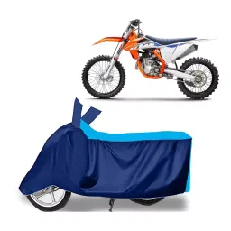 Auto Pearl Two Wheeler Cover for KTM 450 - Cyan, Blue-picture-43