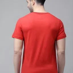 SZN Typography Printed Round Neck Short Sleeves Casual T-shirt image 5