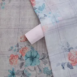 Soch Printed Linen Unstitched Dress Material image 4