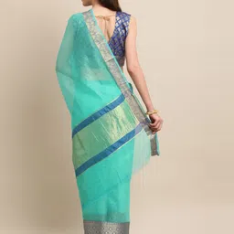 KULNAARI Zari Linen Blend Saree image 2