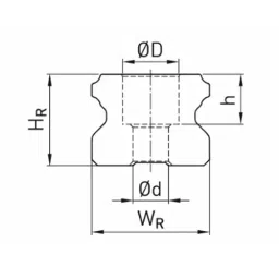 HIWIN Profile Rail 23 mm 4.35 Kg, EGR 30 image 3