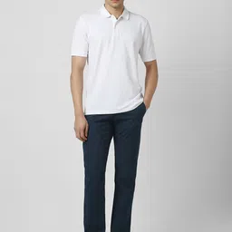 Van Heusen Sport Men Checked Regular Fit Cotton Trouser image 3