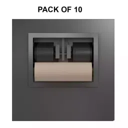 K9 Evoq Trip Switches Double Pole 25 Amp 2 Module Grey, 9272 (Pack of 10) image 2