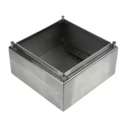 RS PRO Unpainted Stainless Steel Terminal Box IP66, 7491857 image 2