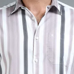 RIGS AND RAGS Men Classic Striped Casual Shirt image 3