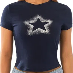 LULU & SKY Women Printed 1 T-shirt image 2