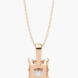 VALANOVA BIS Hallmark 18K Rose Gold Diamond Studded Pendant - 1.6g image 2