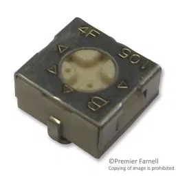 Bourns TRIMMER, POT, 20KOHM, 20%, 1TURN, SMD Model No - 3314J-2-203E-picture-11