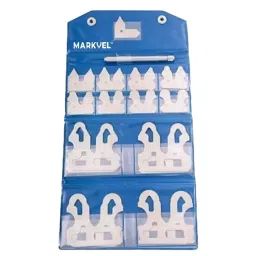 Markvel 0.5-13 mm Range Stainless Steel Radius Gauge Set, 403-RG-picture-12