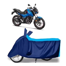 Auto Pearl Two Wheeler Cover for Hero Xtreme 160 R - Cyan, Blue-picture-19