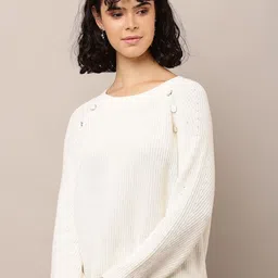 NoBarr Women Ribbed Cotton Pullover-picture-26