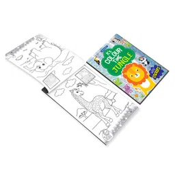 dreamland publications Jungle It's Colour time with Stickers - English image 3
