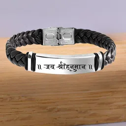 M Men Style Men Handcrafted Silver-Plated Cuff Bracelet-picture-39