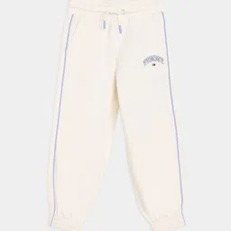 Tommy Hilfiger Girls Relaxed Fit Logo Mid Rise Track Pant-image-81