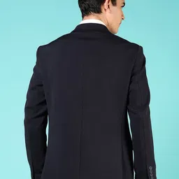 V-Mart Cotton Notched Lapel Single Breasted Formal Blazer image 4