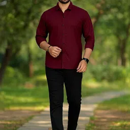Moda Rapido Men Casual Pure Cotton Shirt-image-17