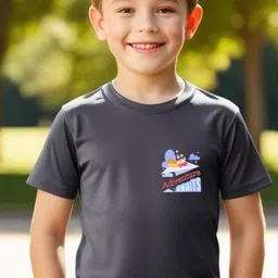 Piku Store Boys Printed Applique T-shirt-picture-39