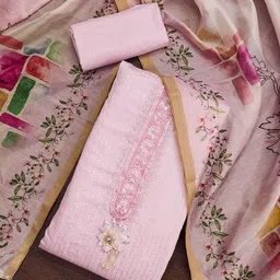 Maroosh Embellished Sequinned Unstitched Dress Material-picture-11