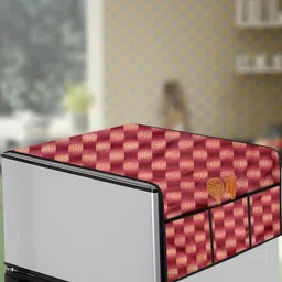 The Furnishing Tree Red PVC Air Conditioner Cover-picture-29