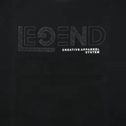 SUN 'N' SUMMER Typography Printed Round Neck Short Sleeves Cotton T-shirt image 2