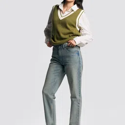 LOVEGEN Women Regular Fit Mid-Rise Jeans image 5