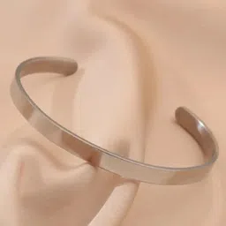 RUHI COLLECTION Unisex Hand Painted Rhodium-Plated Cuff Bracelet-picture-38