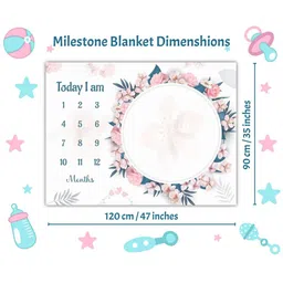 Hoolloomooloo Multicoloured & White Floral 210 GSM Core image 2