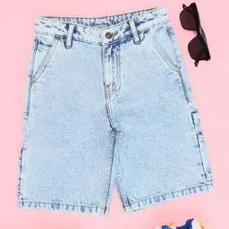 Pantaloons Junior Boys Denim Shorts-picture-39