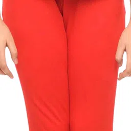 YK Girls Pack of 2 Cotton Churidar Length Leggings image 3