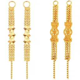 VIVASTRI Women Gold-Plated Alloy Earrings-picture-30
