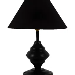 BrightDaisy Black Metal Frusturical Shaped Table Lamp image 4