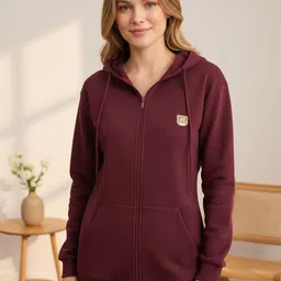 Moda Rapido Women Hooded Sweatshirt-image-32