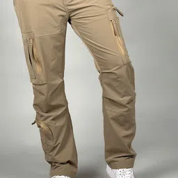 TIFTON Men Regular Fit Cargos Trouser-picture-29